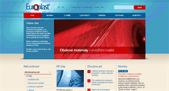 Desktop Screenshot of europlast.cz
