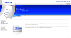 Desktop Screenshot of europlast.lv