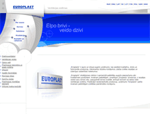 Tablet Screenshot of europlast.lv